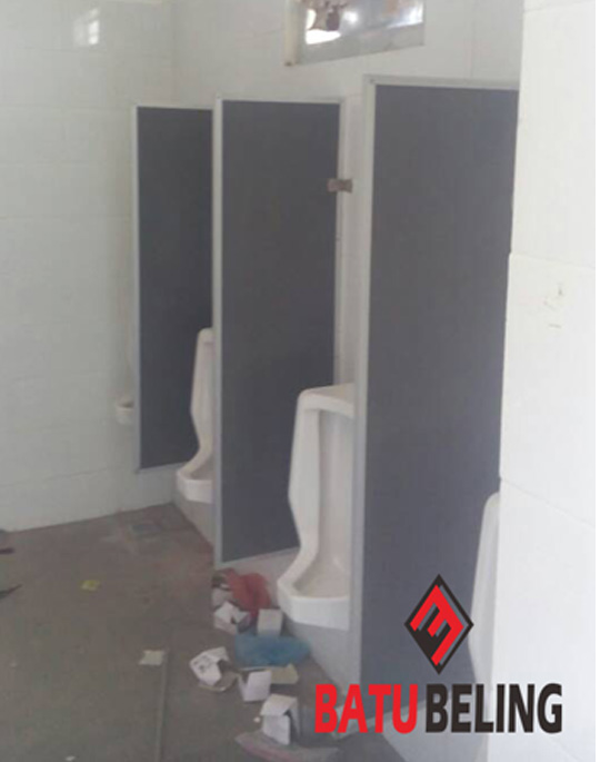 Aplikasi Urinoir di Kantor Tol Jombang