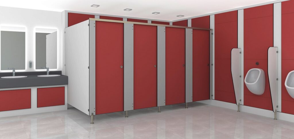 Partisi Cubicle Toilet Jombang