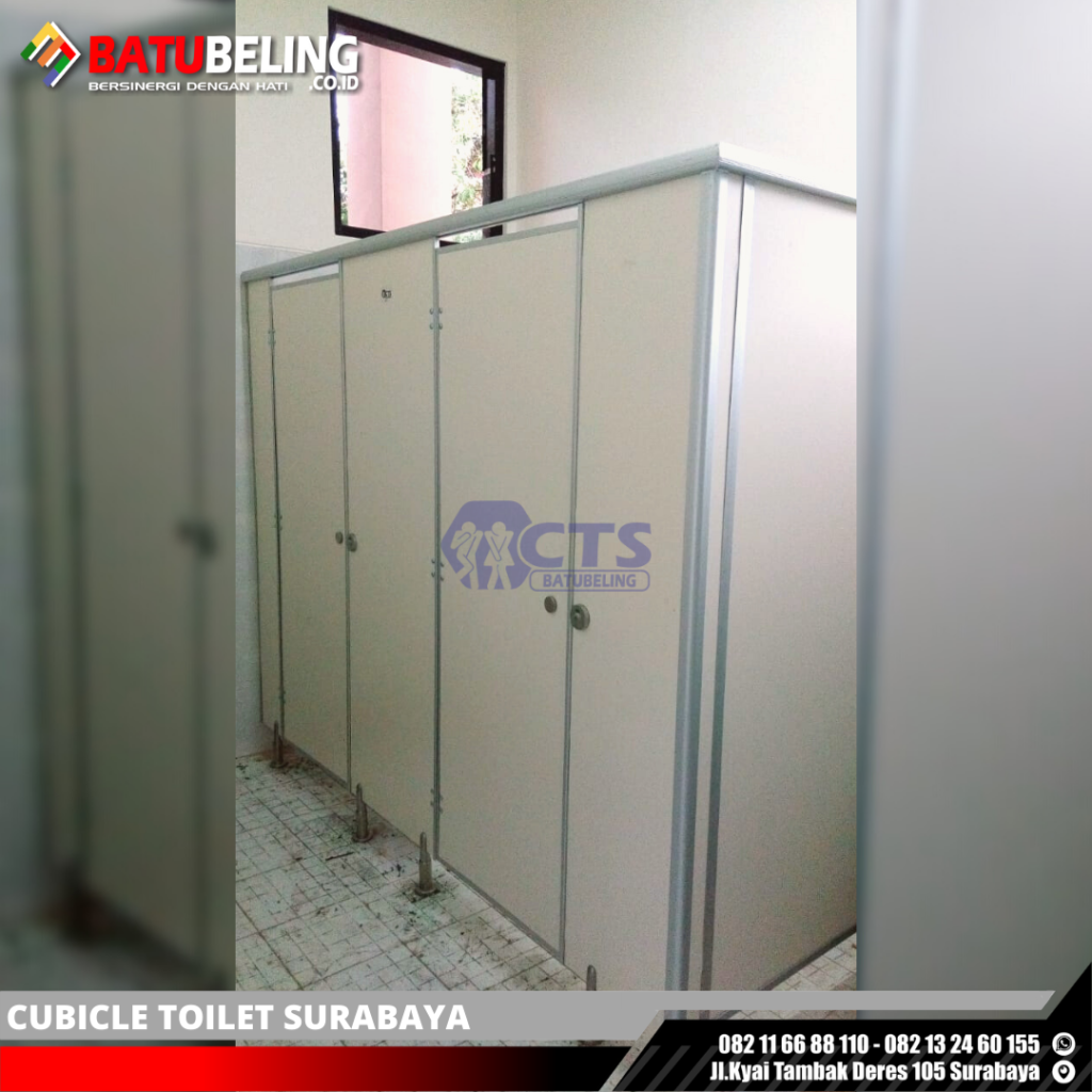 pintu cubicle toilet